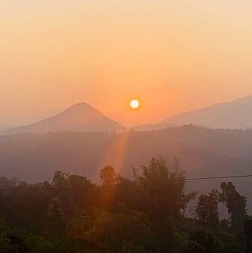 Marvel at the Attapadi Hill View near our nearby homestay.