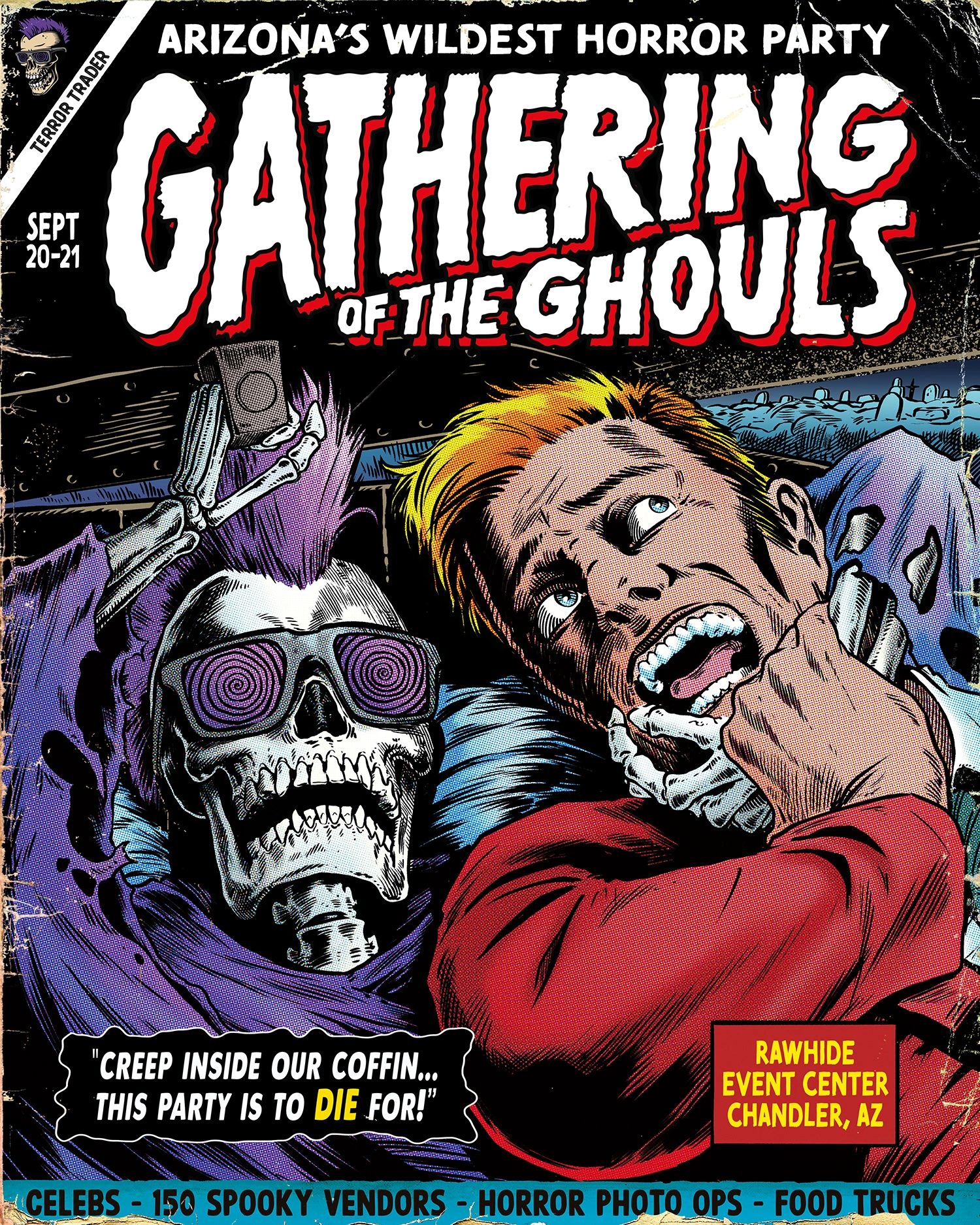 Gathering of the Ghouls, September 20-21, 2025 at the Rawhide Event Center in Chandler, AZ! 