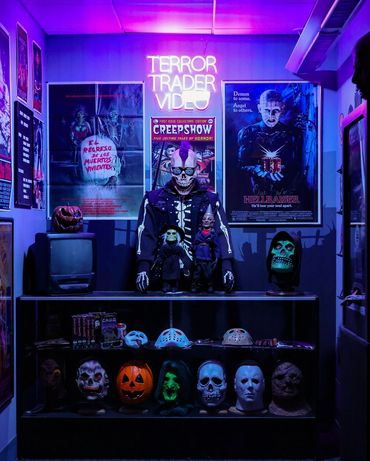 Terror Trader sells horror  collectables  and is a must see for all halloween fans in Arizona!