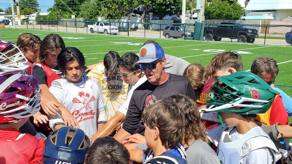 Mark Penn leading the Flordia Keys High School FCA Camp 