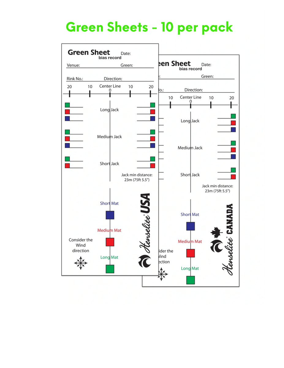 Green Sheets 10 pack