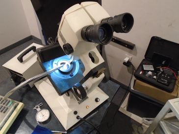 Gem instruments: Binocular Microscope.