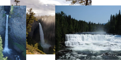 waterfalls wells gray
