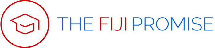 Logo of the company displaying the words The Fiji Promise