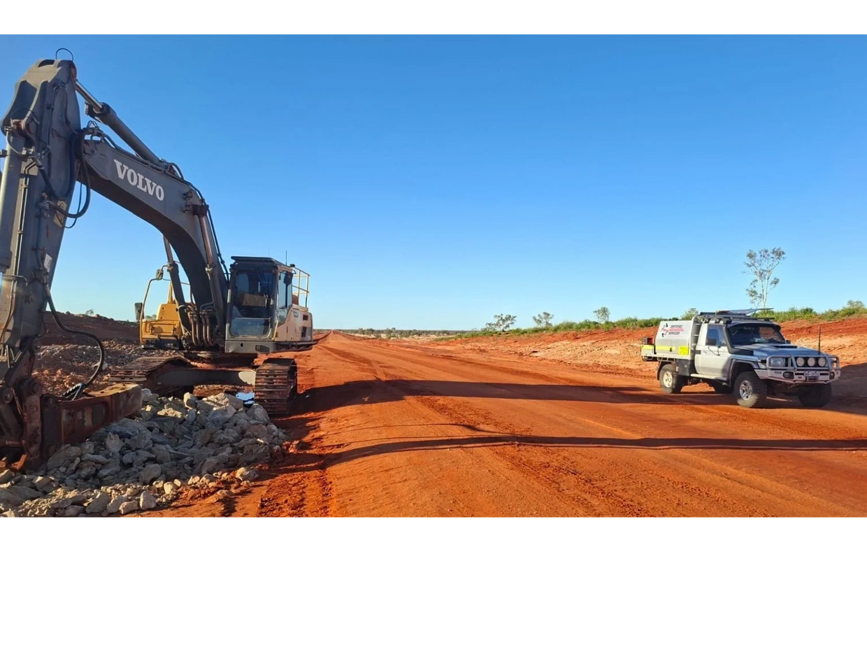Service Vehicle in Outback NT.