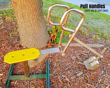 Playground equipment digger