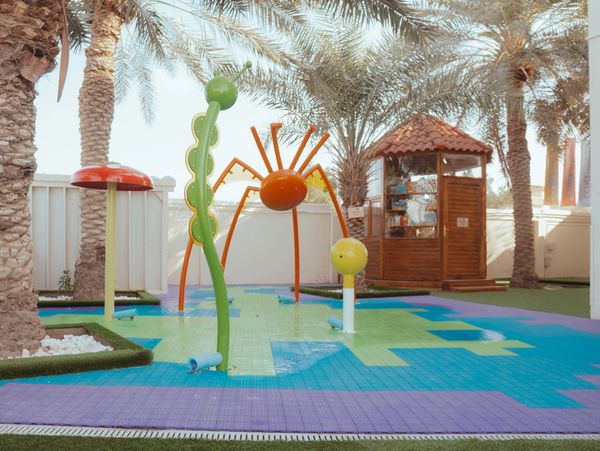 Splash Spot mini water park at Caia Nursery