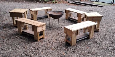 Fire Pit Benches