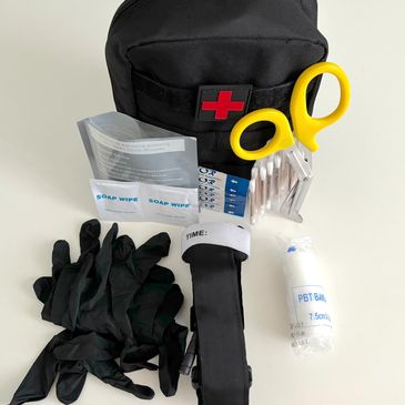 IFAK tactical severe trauma first aid kit in Virginia Beach Norfolk Chesapeake Portsmouth Hampton.