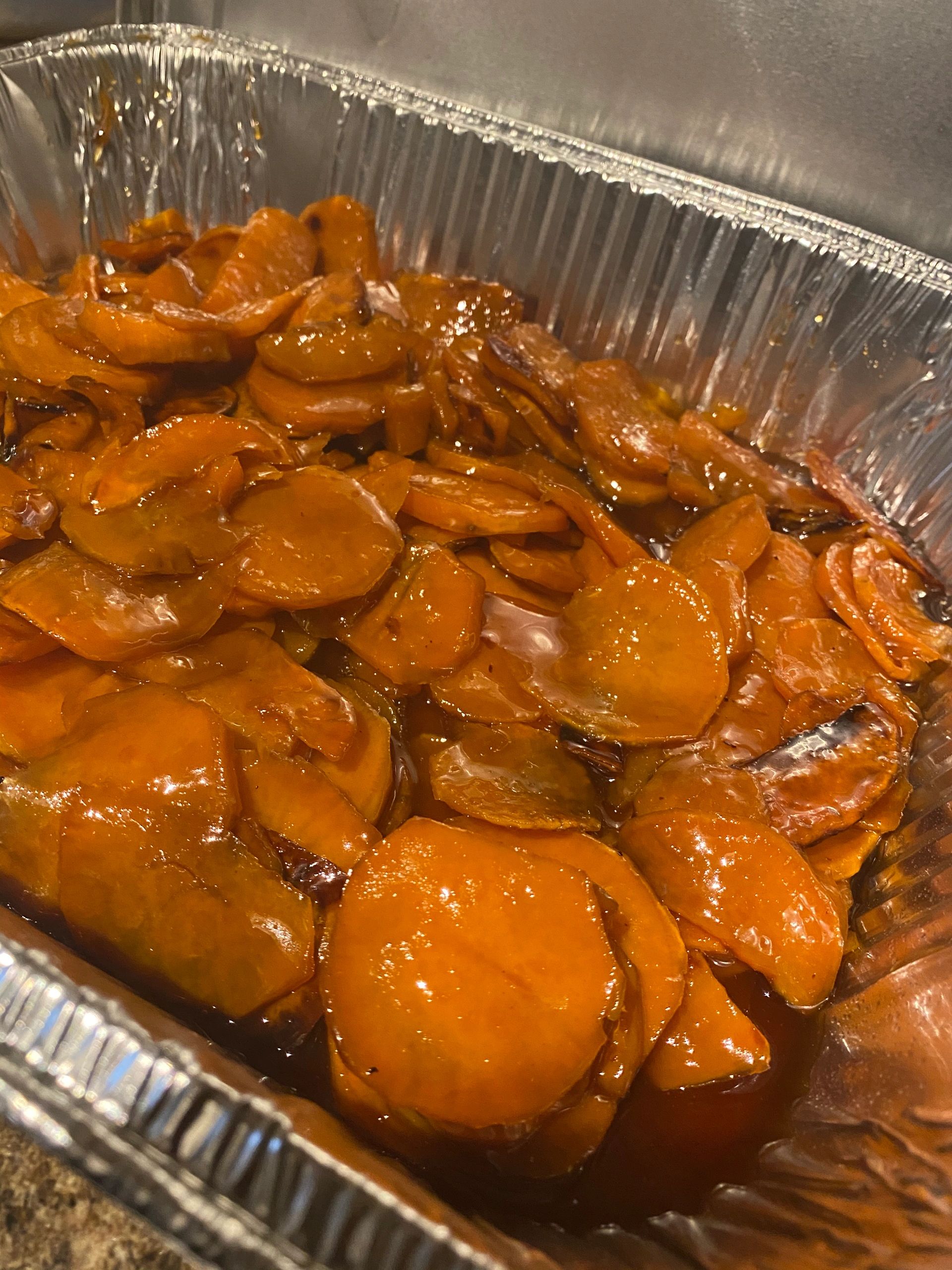 Cast Iron Skillet Candied Yams Recipe