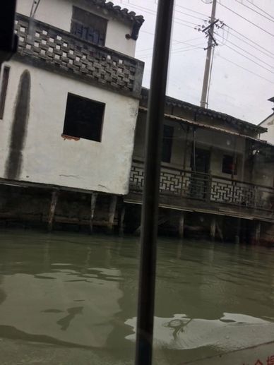 Houses along the grand canal