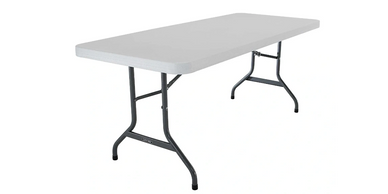 rectangular folding table rental