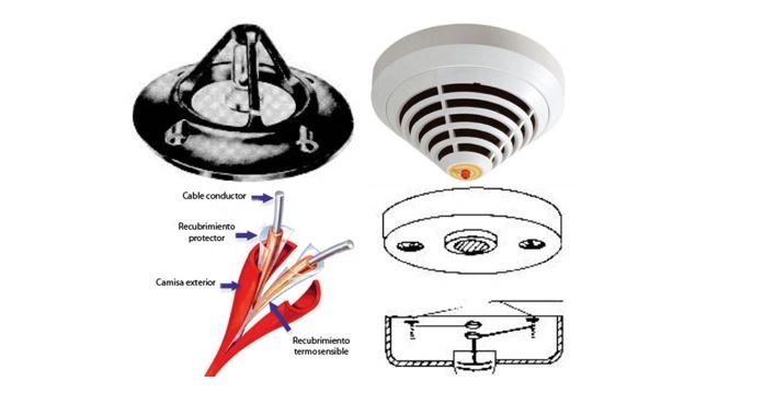 detectores en sistemas contra incendios