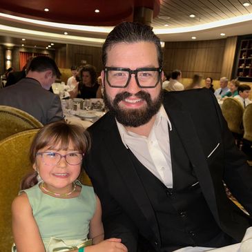 Christopher Duke and Daughter