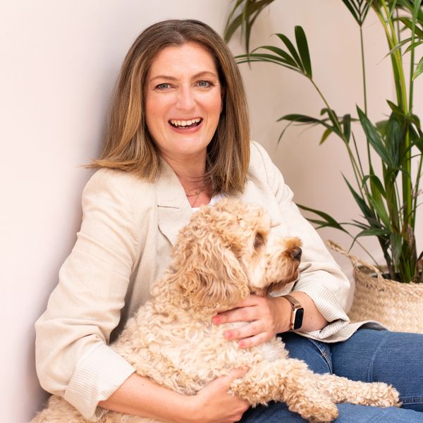 Jo Harvey and Bailey