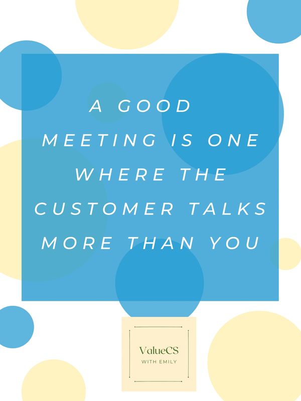 let customers talk