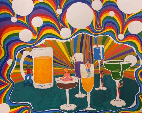 Title: The Bar
Medium: Acrylic
Creation Date: Feb 2025