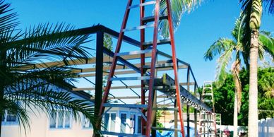 hundred of pool cages and screened enclosures become damaged from high winds.