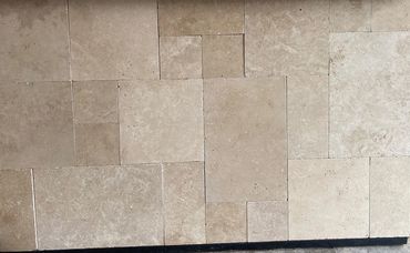 Pool Deck Ivory Travertine Paver