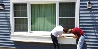 How to Install a Window Box on Siding