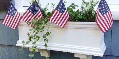 Fourth of July Window Box Idea