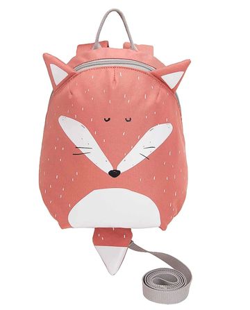 woodland fox animal pet dog cat mouse pink backpack toddler pre-school supplies gift ideas