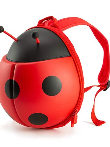 red black ladybug lady bug backpack bag tote school toddler daycare gift bug cute kids children 