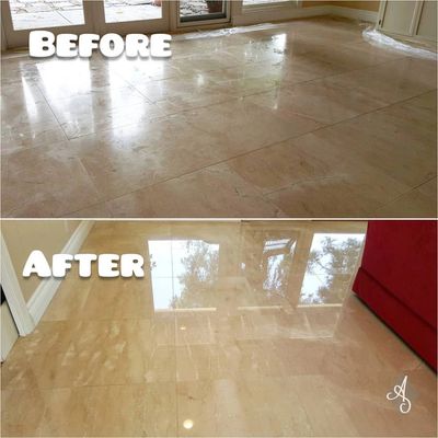 Natural stone Cleaning