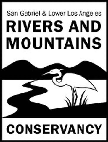 Logo of San Gabriel &amp; Lower Los Angeles Rivers and Mountains Conservancy.