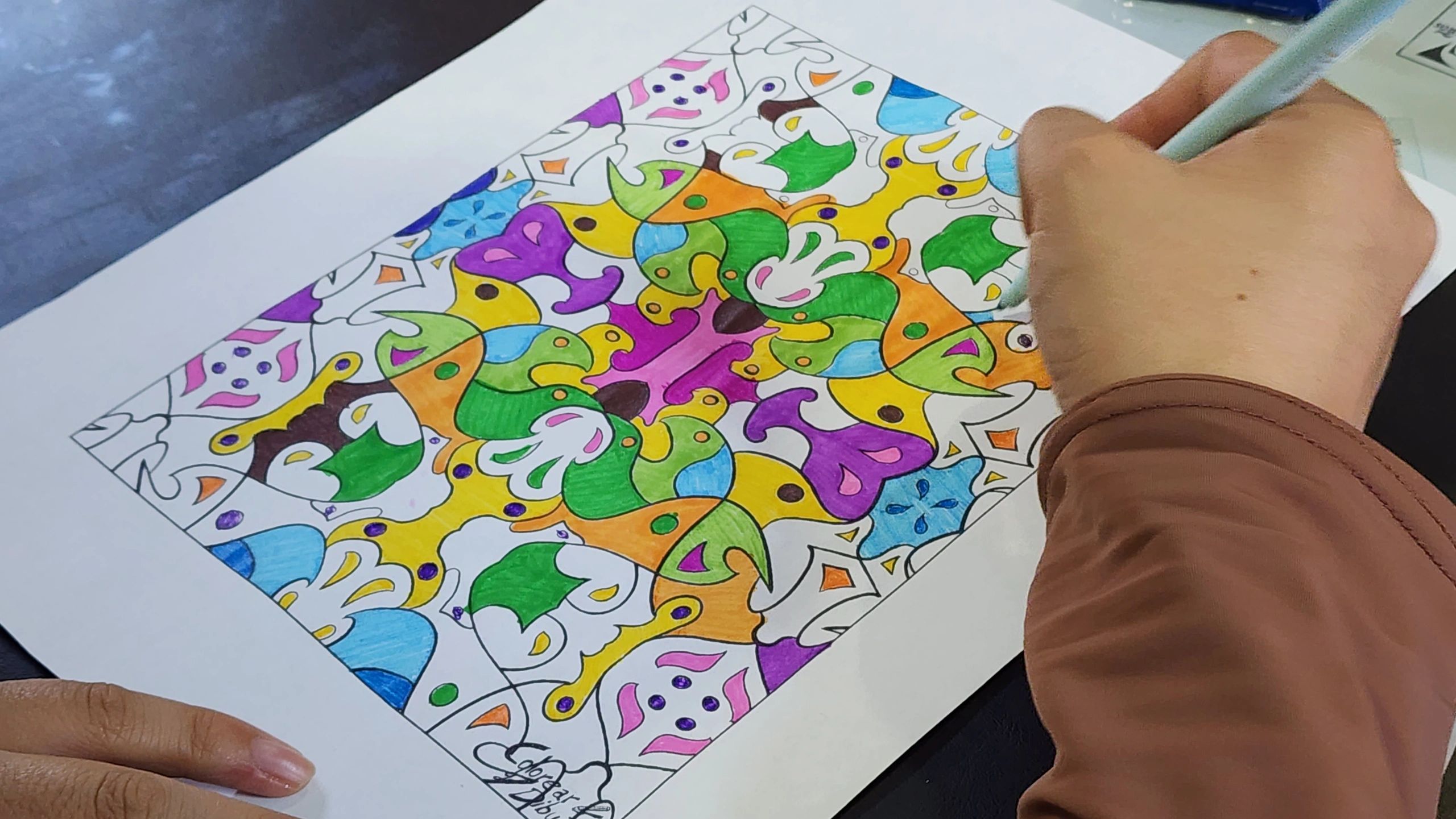 Colorear me ayuda a calmar la ansiedad