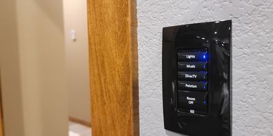 Control4 Smart Home Keypad Lighting Dimmer