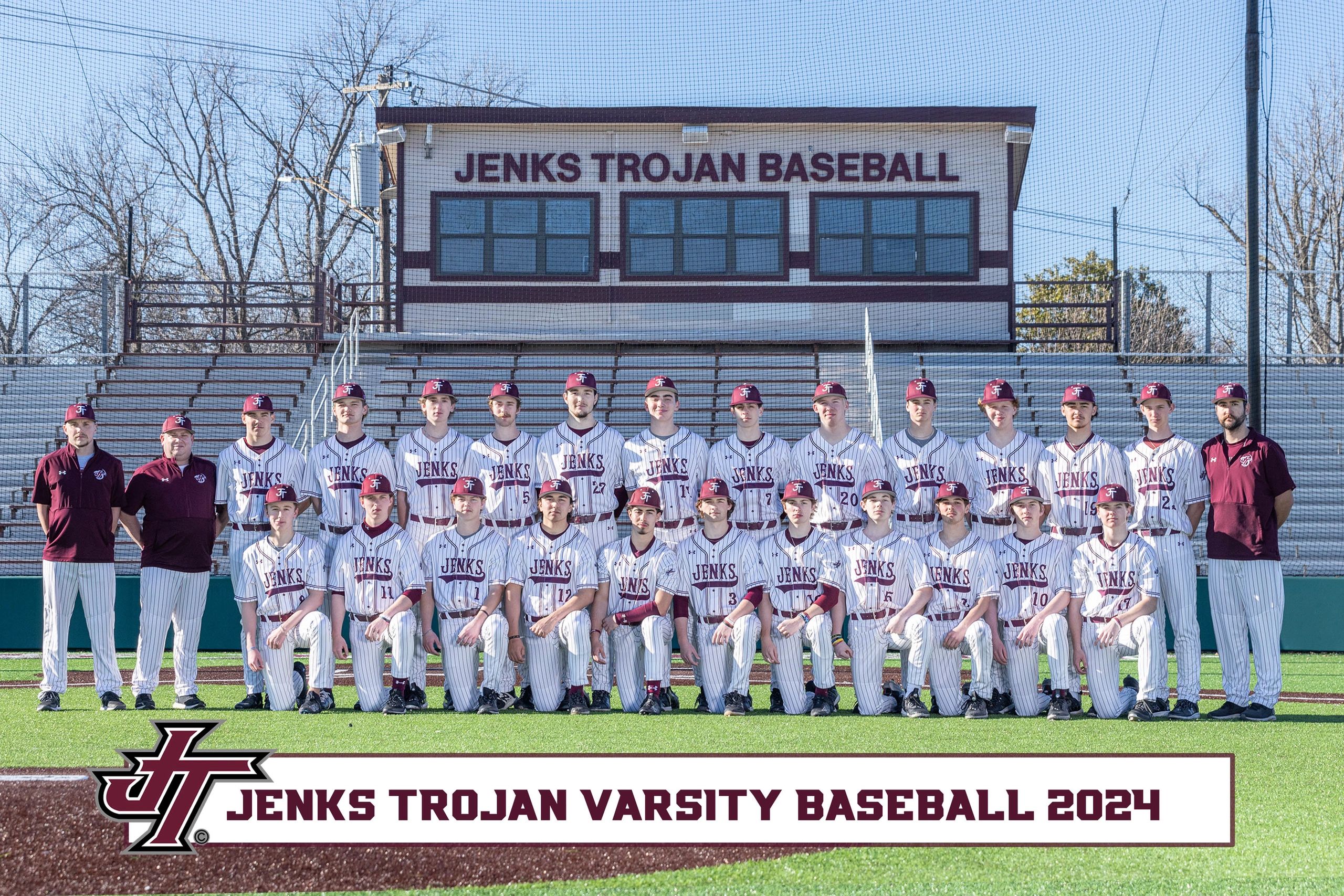 JV Maroon  Jenks Trojan Baseball