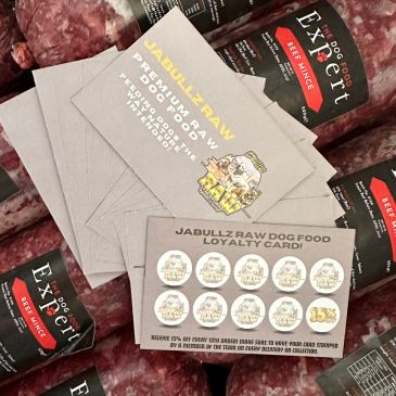 JABullz RAW Dog Food Loyalty Scheme
