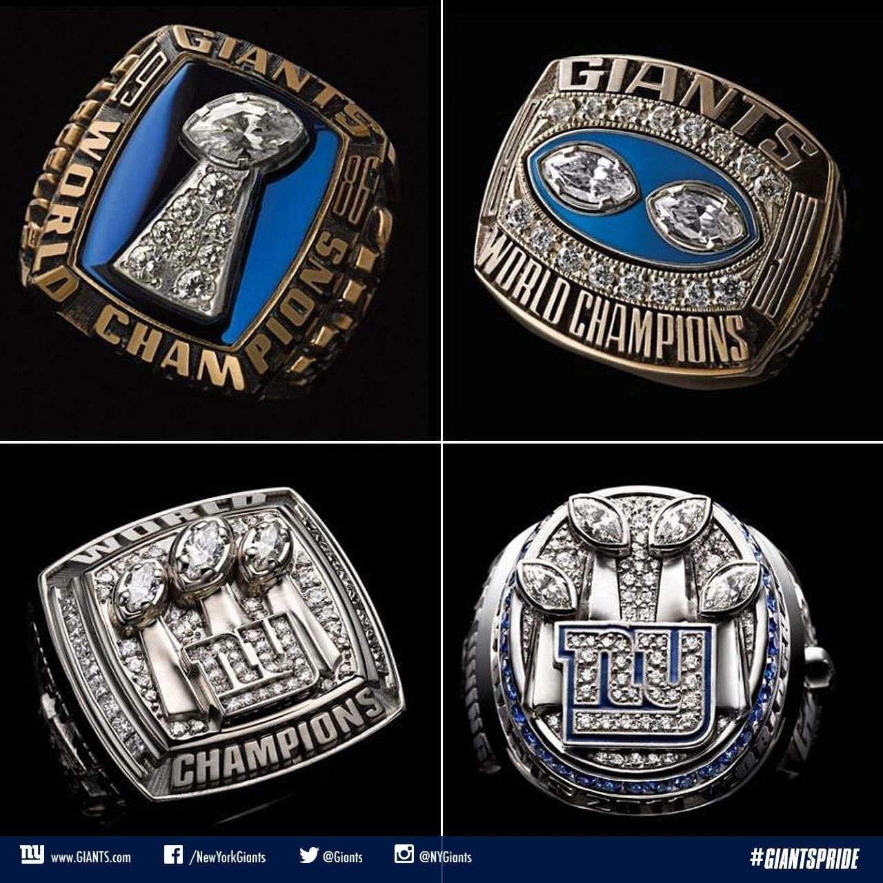 new york giants championships