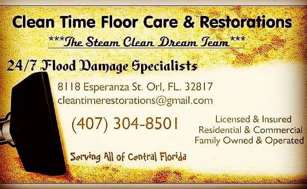 Clean Time Floor Care & Restorations