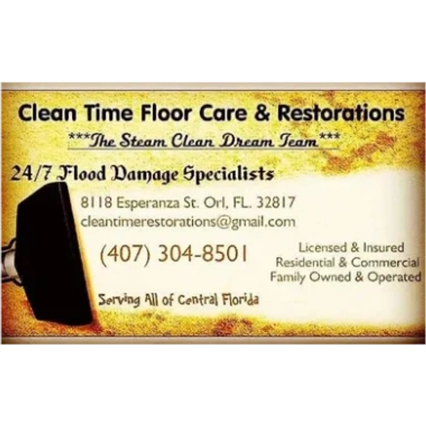 Clean Time Floor Care & Restorations