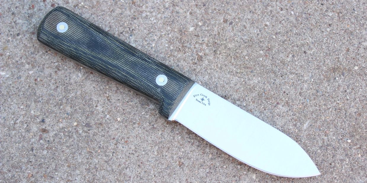 Handmade 4" Kephart Knife, Fire Creek Forge