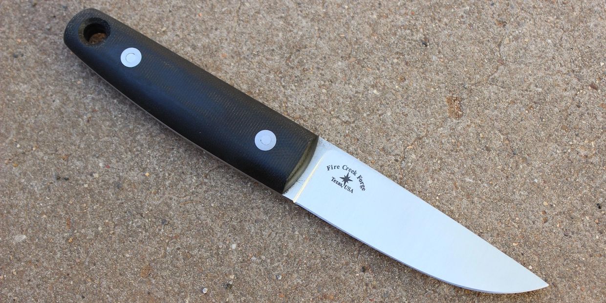 Fire Creek Forge Handmade Puukko style utility knife