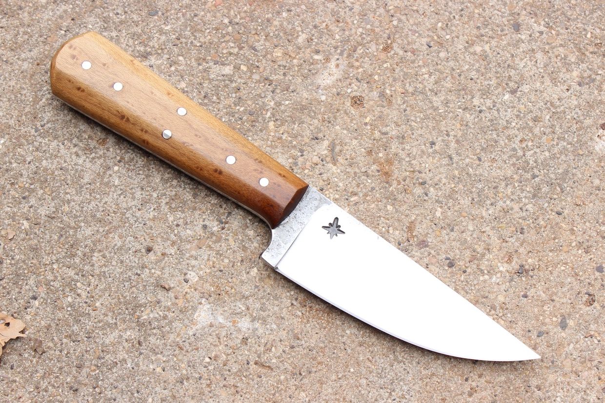 Hand Forged Patch Knife, Fire Creek Forge