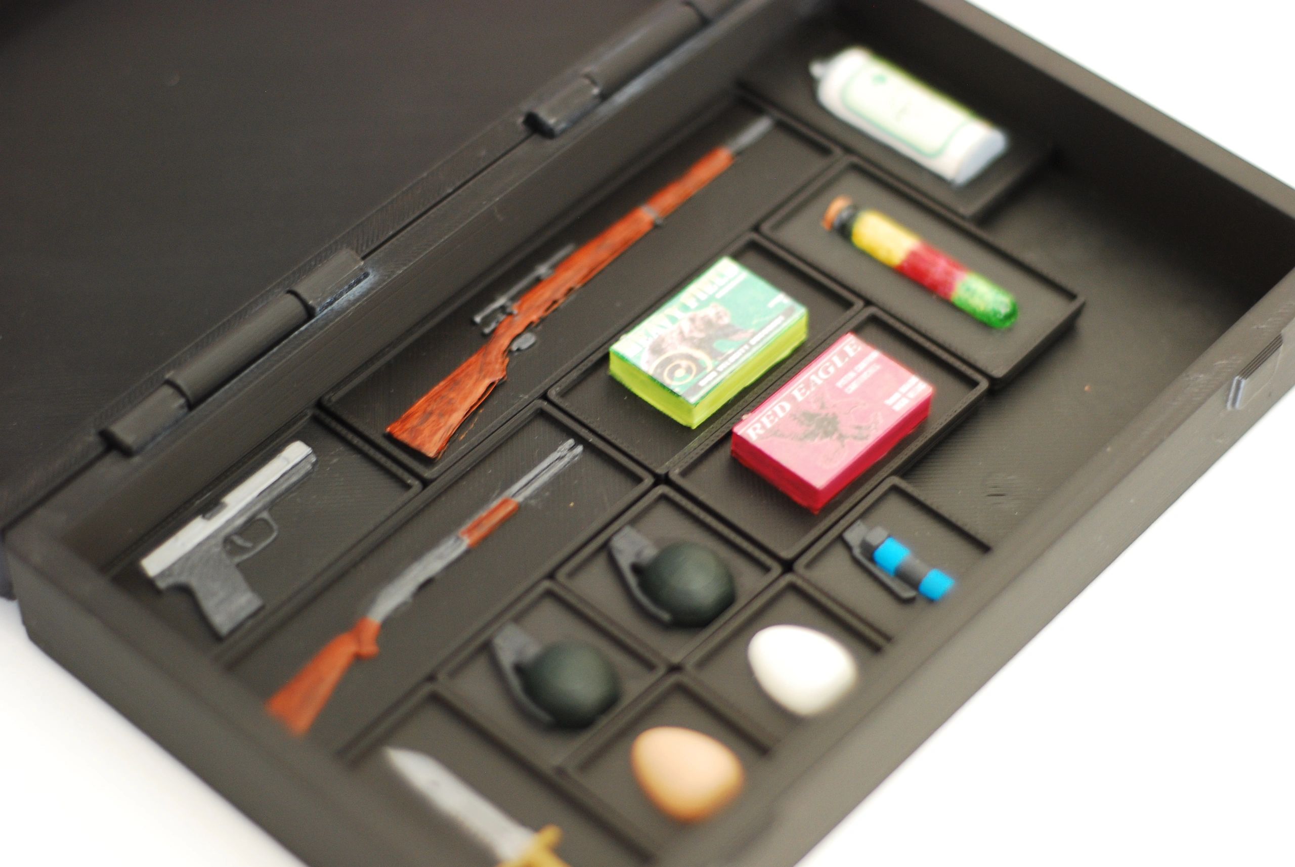 PREORDER — SURVIVAL GRID INVENTORY BOX (PREMIUM / HAND-PAINTED VERSION)