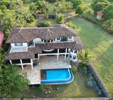 Villa Esperanza from the air