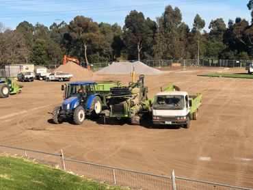 Sportsfield drainage