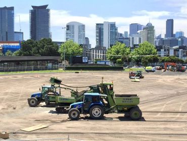Sportsfield drainage