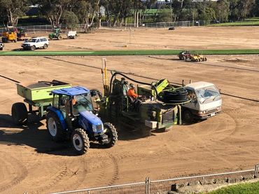 Sportsfield drainage