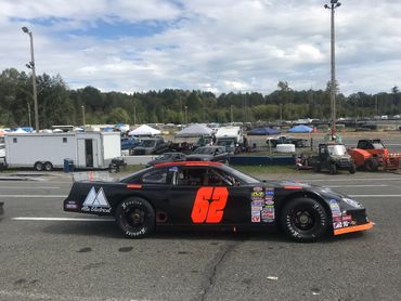 Robin Fawcett racing northwest super late model series central welding 125 at Evergreen Speedway 