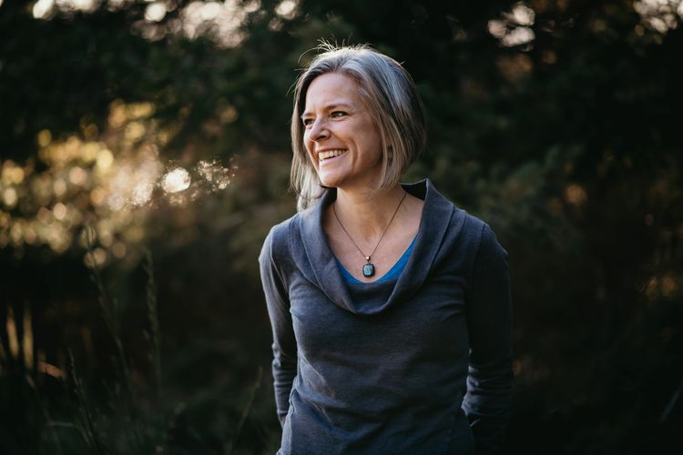 Heather Dudley-Nollette, 3/4 headshot, smiling