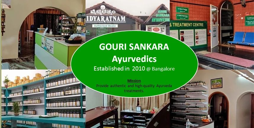 Gouri sankara Ayurvedics Ayurvedic Treatment Bengaluru Karnataka