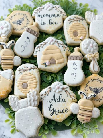 Bees Cookie Bouquet