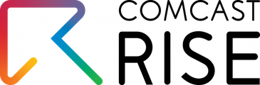 Rocket.Chat logo with colorful arrow.