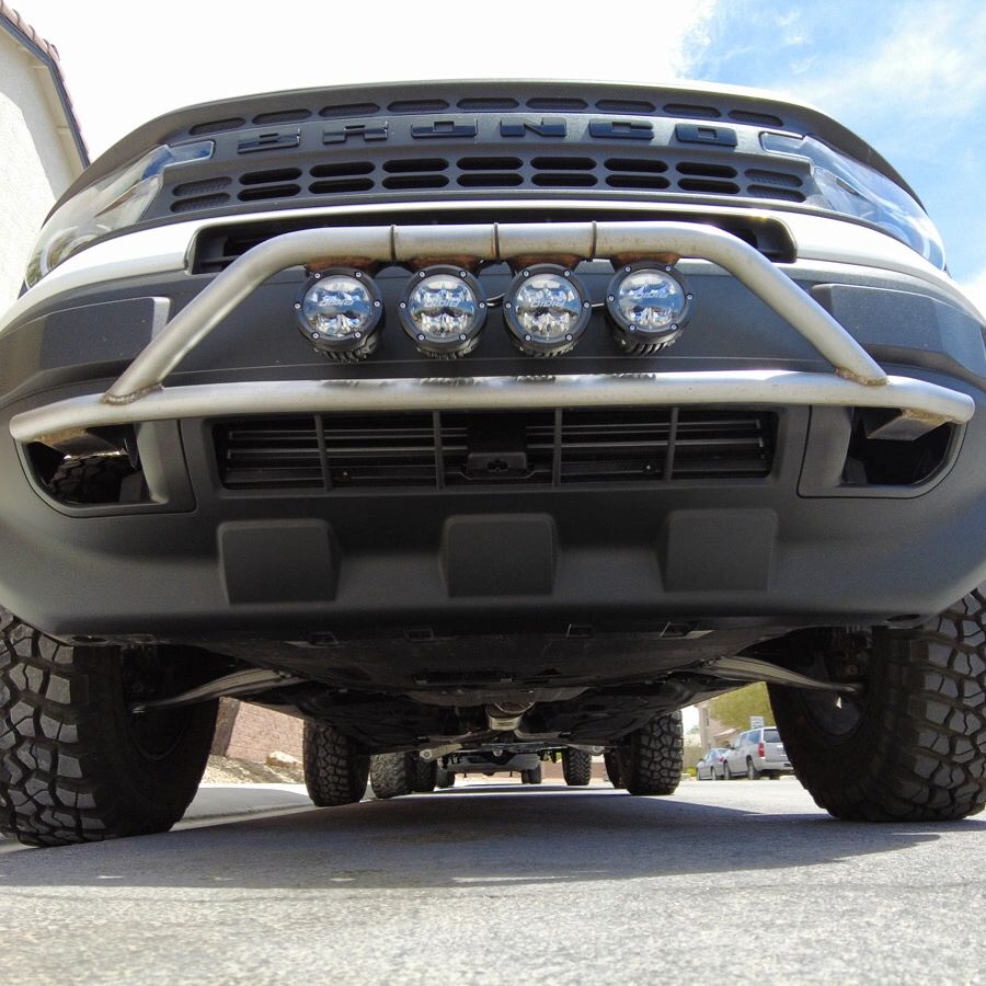 Nudge bar-Light bar bronco sport 2021-2024